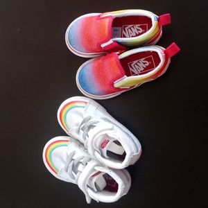 2 pairs of baby Vans